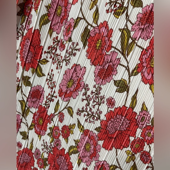 NWT Steve Madden Ada Swing Floral Shift Mini Dress in Vintage Floral Sz L Fall - Picture 4 of 12